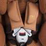 Кресло детское автомобильное Kurutto NT2 Proud, коричневое