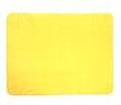 Плед флисовый P-10, 130*160 см, цвет желтый, без упаковки