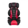 Кресло детское автомобильное Saratto Highback Junior Quattro, черно-красное